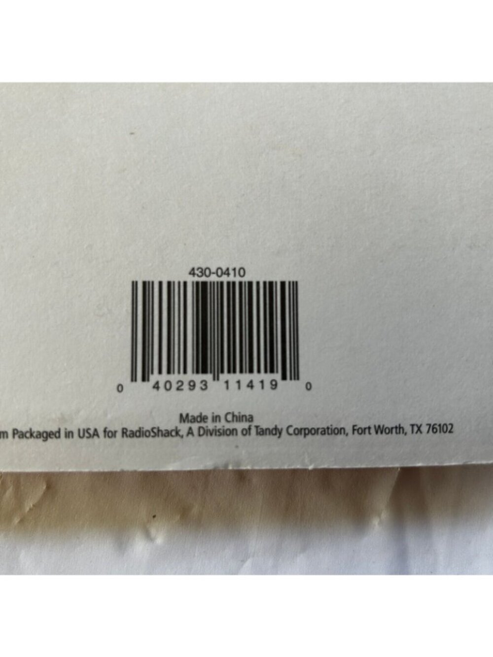 Radio Shack 43-410 Duofone 30 Minute Incoming Message Tape answer machine - Picture 4 of 4